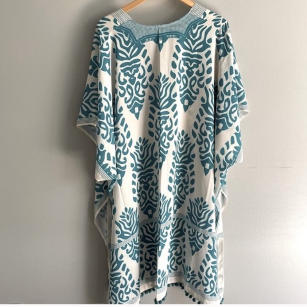 New Floral Open Front Midi Kimono Duster - Picture 5 of 5